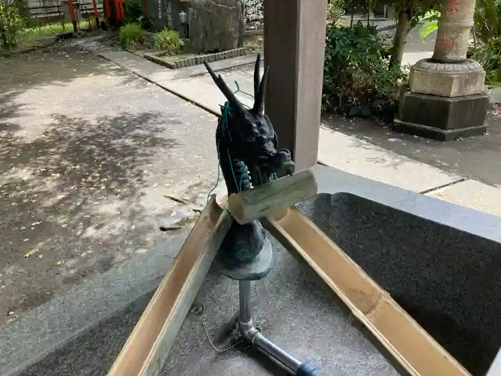 若宮八幡宮 の手水舎