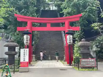 愛宕神社の鳥居