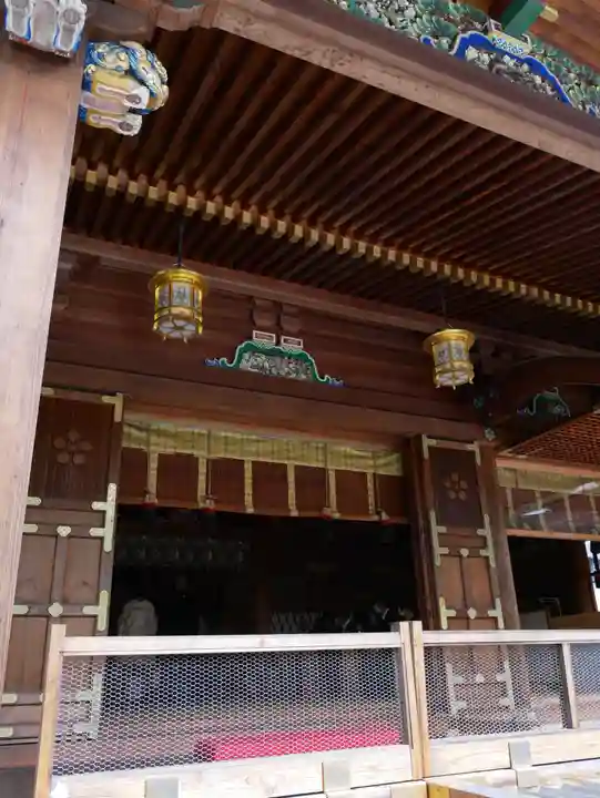 湯島天満宮の本殿・本堂