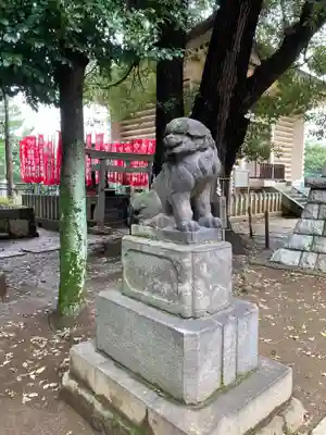 諏訪神社の狛犬