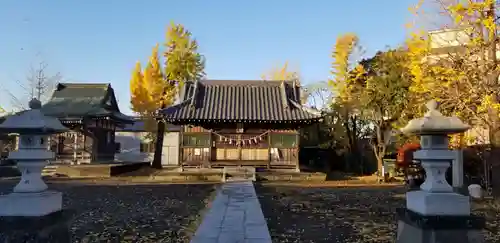 大瀬氷川神社の本殿・本堂