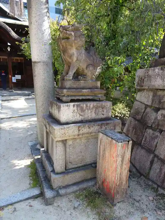 菅大臣神社の狛犬