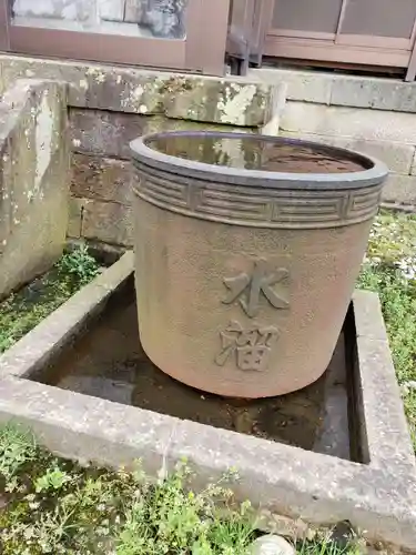 戸出神社の手水