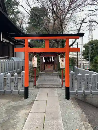 星川杉山神社の鳥居