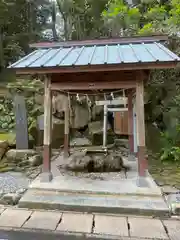 射山神社の手水