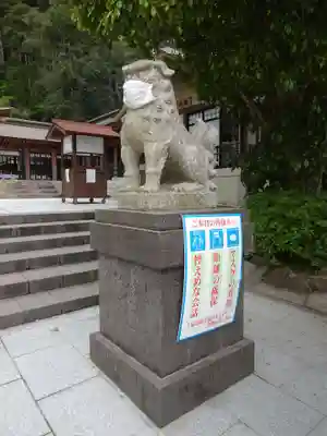 鹿児島縣護國神社の狛犬