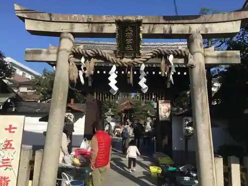 大将軍八神社の鳥居