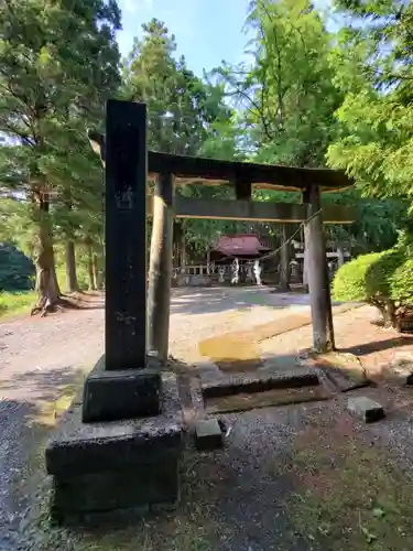 二荒山神社の鳥居