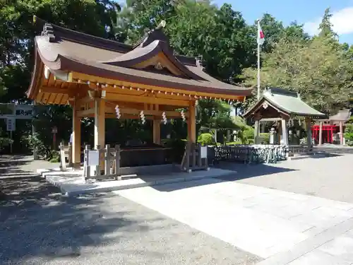 亀ケ池八幡宮の手水舎