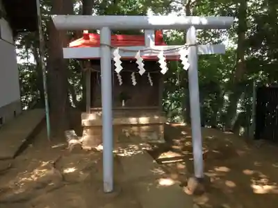 駒繋神社の鳥居