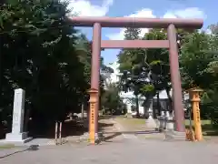 下川神社の鳥居