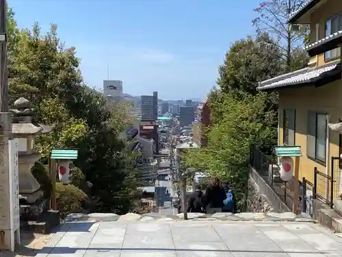 伊佐爾波神社の景色