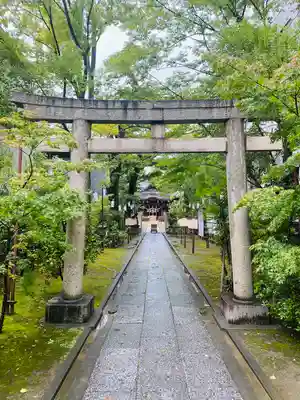 溝口神社の鳥居