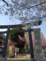 新井天神北野神社の鳥居