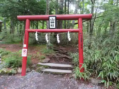 新屋山神社奥宮の鳥居