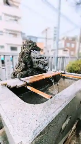 浅草富士浅間神社の手水