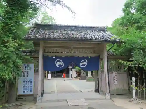 柳川総鎮守 日吉神社の山門