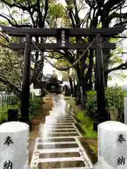 奈良木神社の鳥居