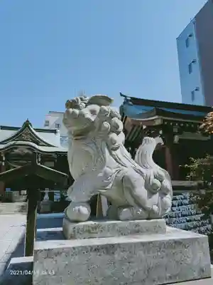 柏神社の狛犬