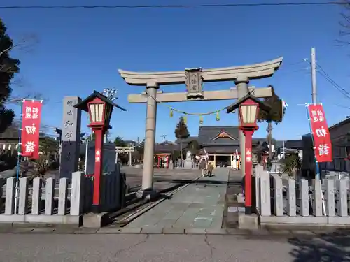 總社 和田八幡宮の鳥居