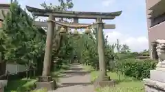 鶴嶺八幡宮の鳥居