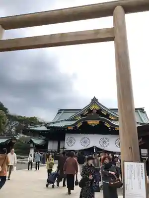 靖國神社の鳥居