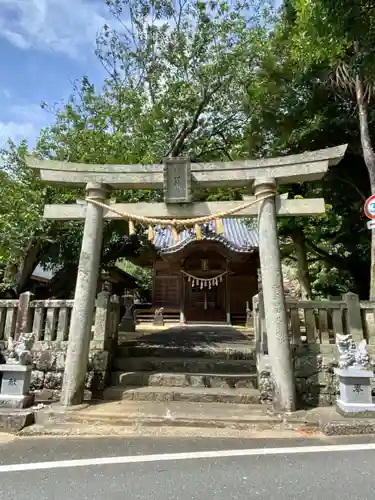 白皇神社の鳥居