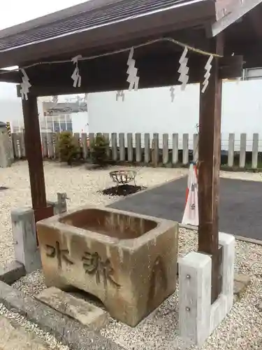 橋詰神社の手水舎