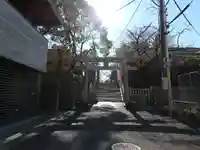 真田山 三光神社の鳥居