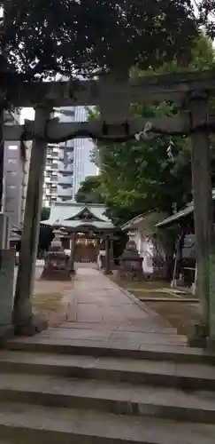 綾瀬稲荷神社の鳥居
