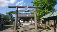 行徳神明神社(豊受神社)の鳥居