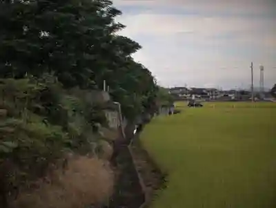 御田神社の周辺
