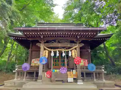 馬場氷川神社の本殿・本堂