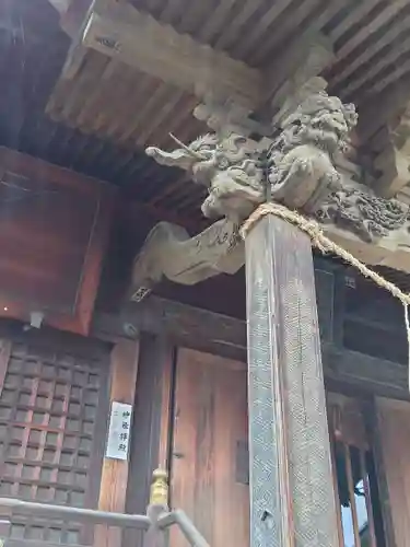 諏訪神社の芸術