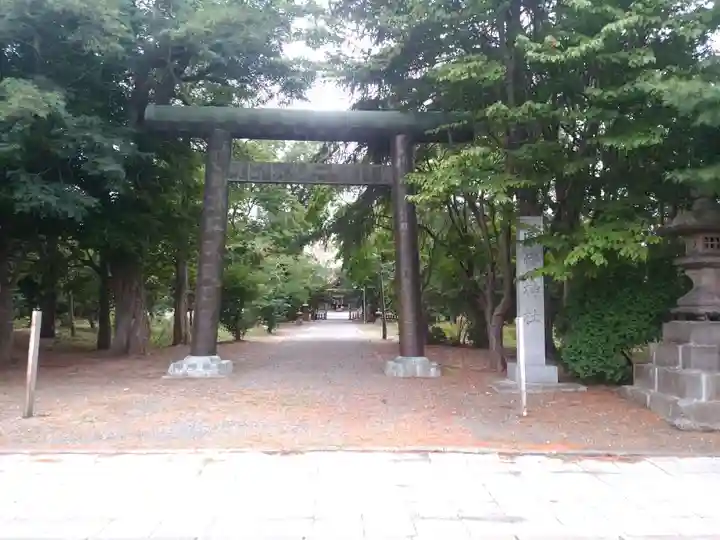 南幌神社の鳥居