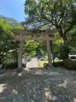 川富神社の鳥居