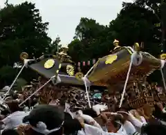 安房神社のお祭り