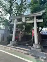 品川貴船神社の鳥居