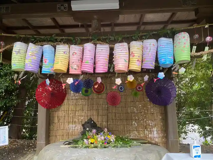 草薙神社の手水舎