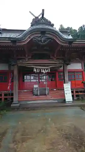 飯野川亀ヶ森八幡神社の本殿・本堂