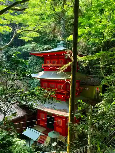 奥之院（岩屋寺）の塔