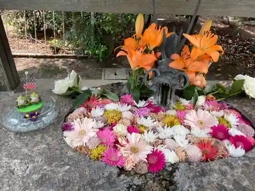 彌都加伎神社の手水舎