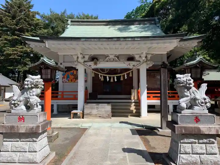 白岡八幡神社の本殿・本堂