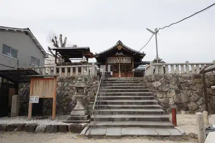 櫟谷七野神社の本殿・本堂