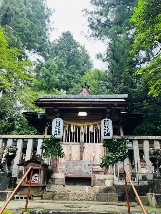 天鷹神社の本殿・本堂