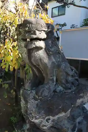 高木神社の狛犬