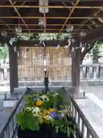 江南神社の手水舎