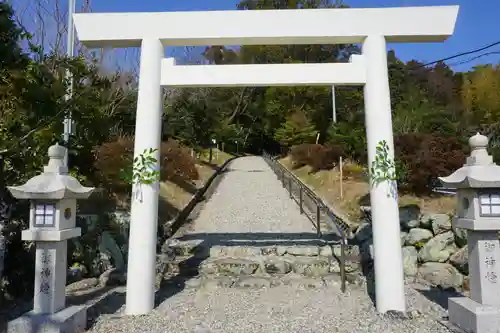 上田神社の鳥居