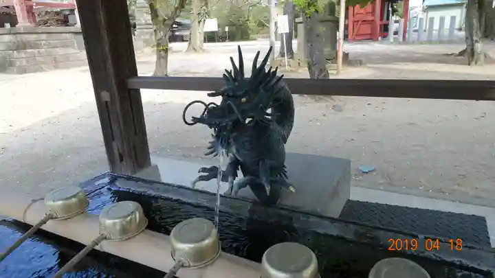 総願寺の手水舎