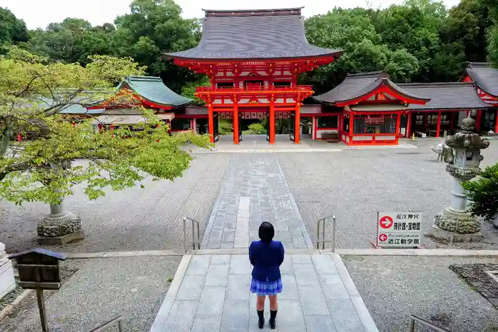 近江神宮の山門・神門
